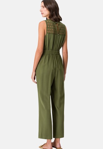 Tuta jumpsuit di zero in verde