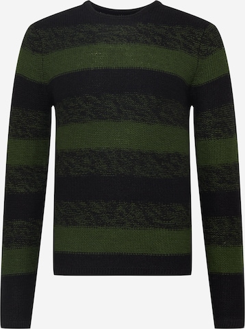 Only & Sons - Jersey 'CALLEN' en verde: frente