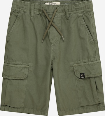 GARCIA Regular Broek in Groen: voorkant