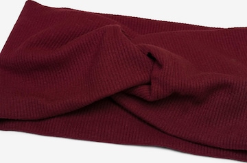 styleBREAKER Haarschmuck 'Feinripp Haarband gedreht' in Rot