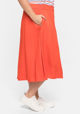 SHEEGO Skirt in Orange