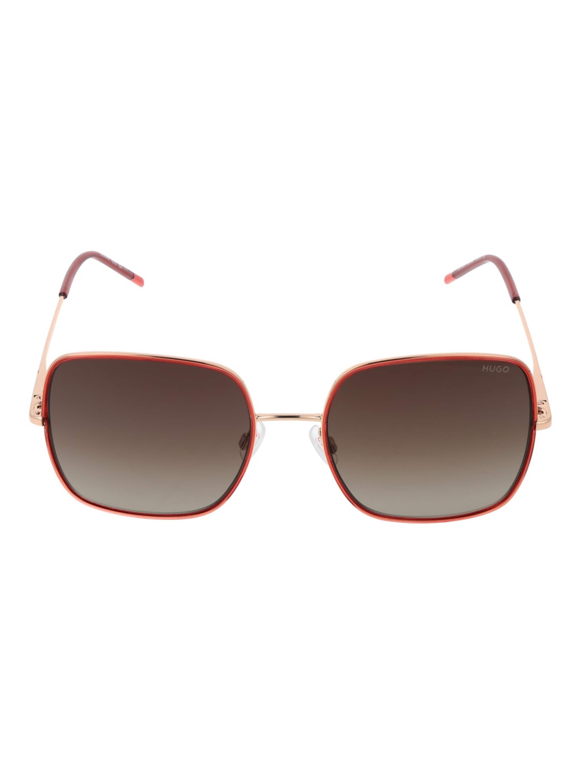 Lunettes de soleil 'Hugo Sunglasses HG 1293/S OFYHA 58' HUGO en rouge : devant
