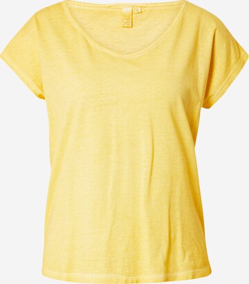 QS Shirt in Yellow: front