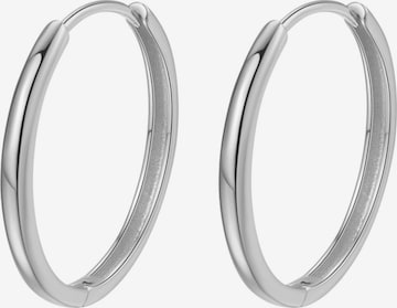 Orecchino 'Mid Chunky' di Hey Happiness in argento: frontale