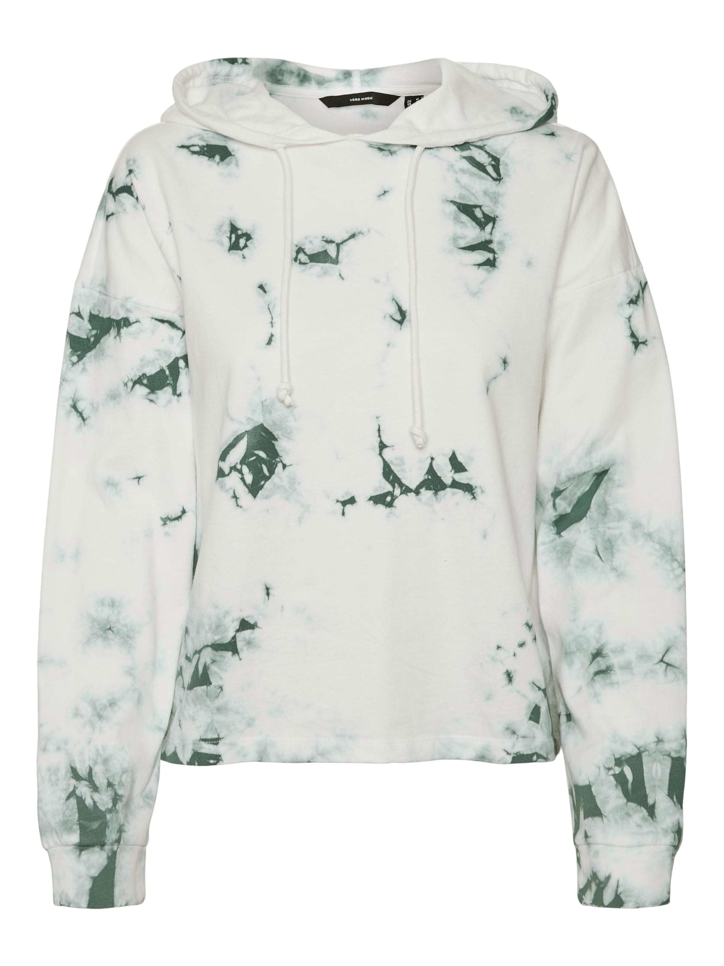 Femme Sweat-shirt Alkon Vero Moda Curve en Blanc Naturel 