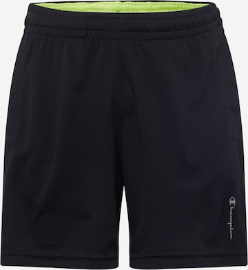 Champion Authentic Athletic Apparel Regular Sportshorts in Schwarz: predná strana