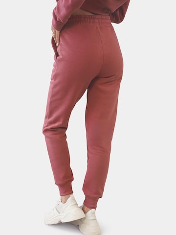 Regular Pantalon Ombre en rose