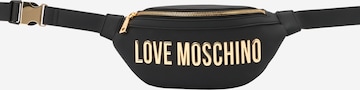 Love Moschino Vyölaukku 'MARSUPIO' värissä musta: etupuoli