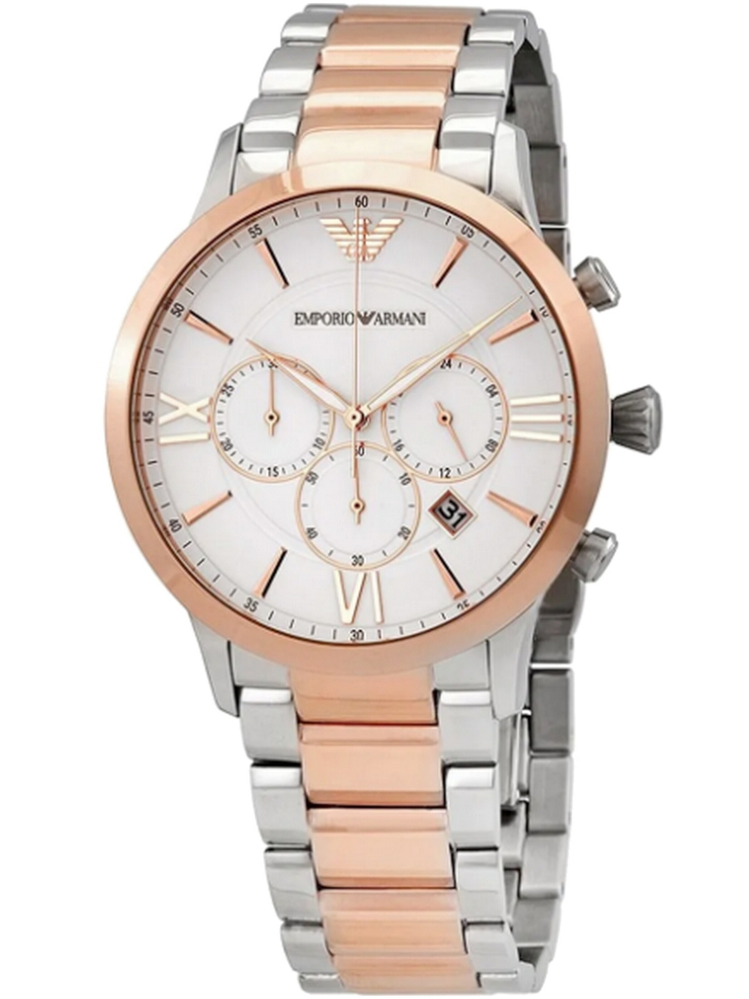 Orologio analogico di Emporio Armani in argento