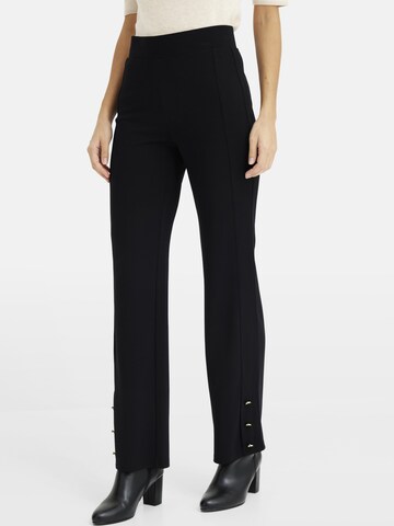 bonprix Slimfit Broek in Zwart: voorkant