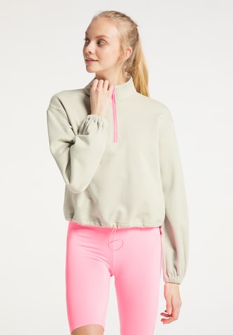 myMo ATHLSR Sweatshirt in Groen: voorkant