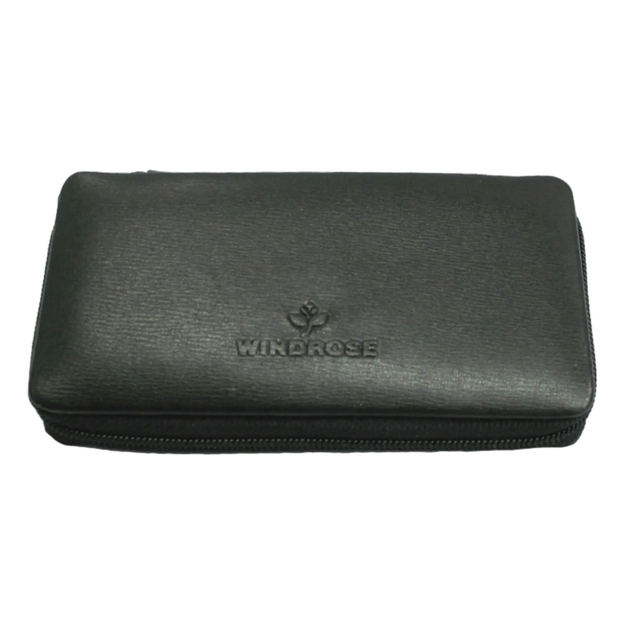 WINDROSE Etui für Maniküre 'Ambiance' in Schwarz: Vorderseite