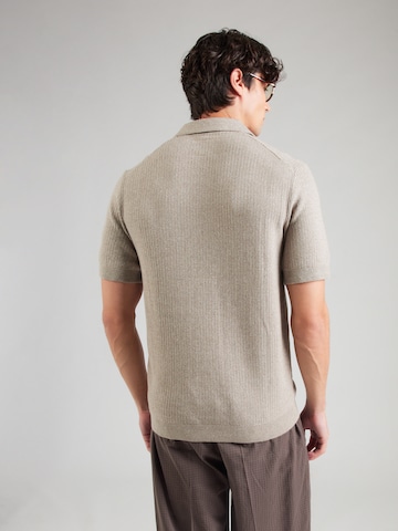 Jack & Jones Premium Μπλουζάκι 'JPRBLUWILBERT' σε καφέ