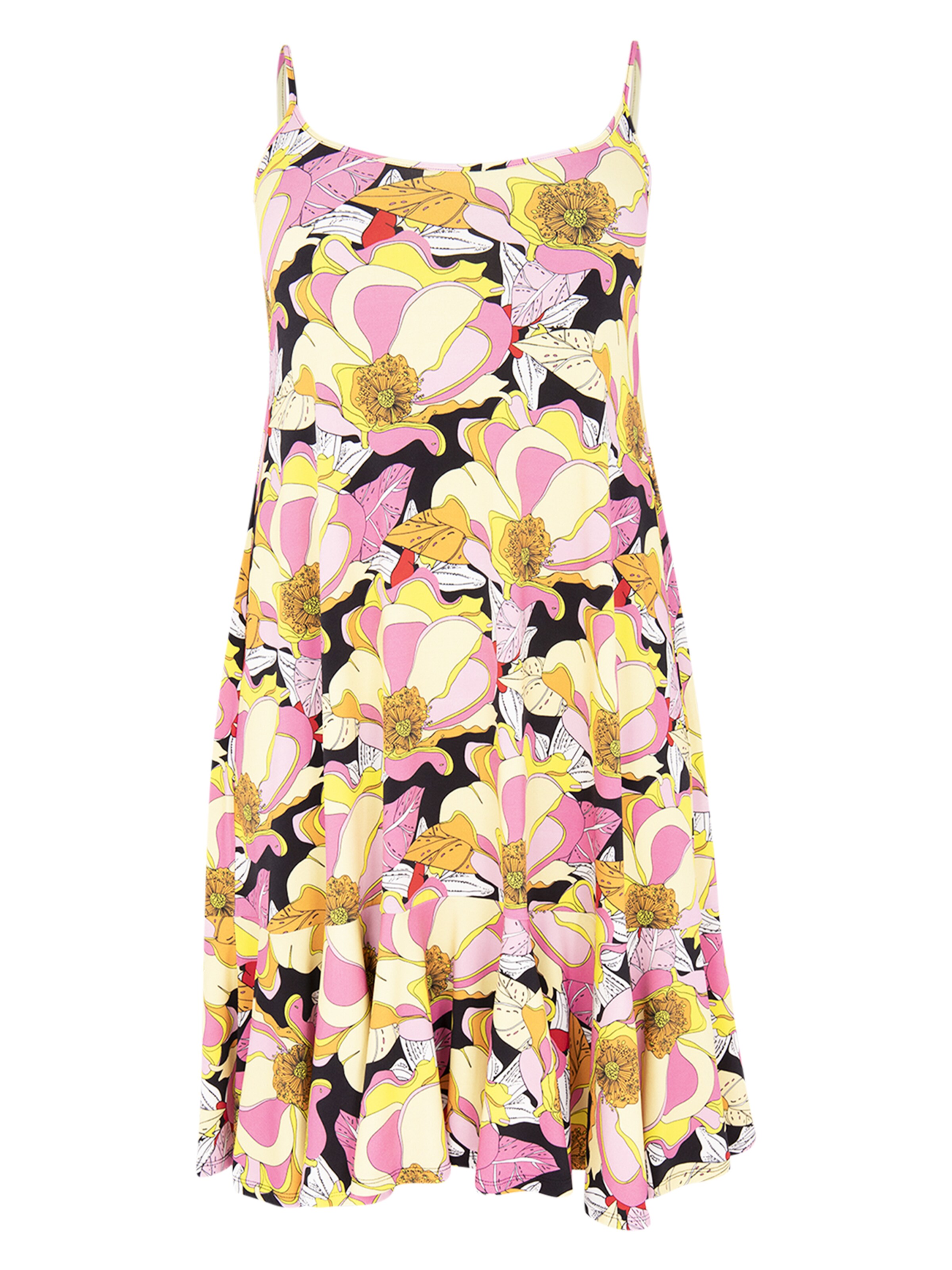 YOEK Jurk in Gemengde kleuren: voorkant