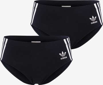 ADIDAS ORIGINALS Boyshorts ' Originals Smart Cotton ' in Black: front