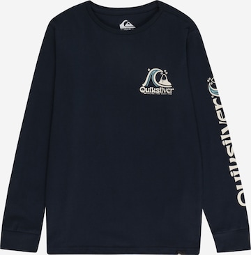 Maglietta di QUIKSILVER in blu: frontale