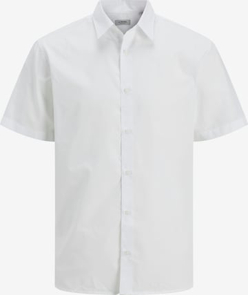 Chemise 'JREBGAVIN' JJ Rebel en blanc : devant