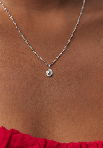 Chaîne 'Solar Eclipse' Stilnest en argent : devant