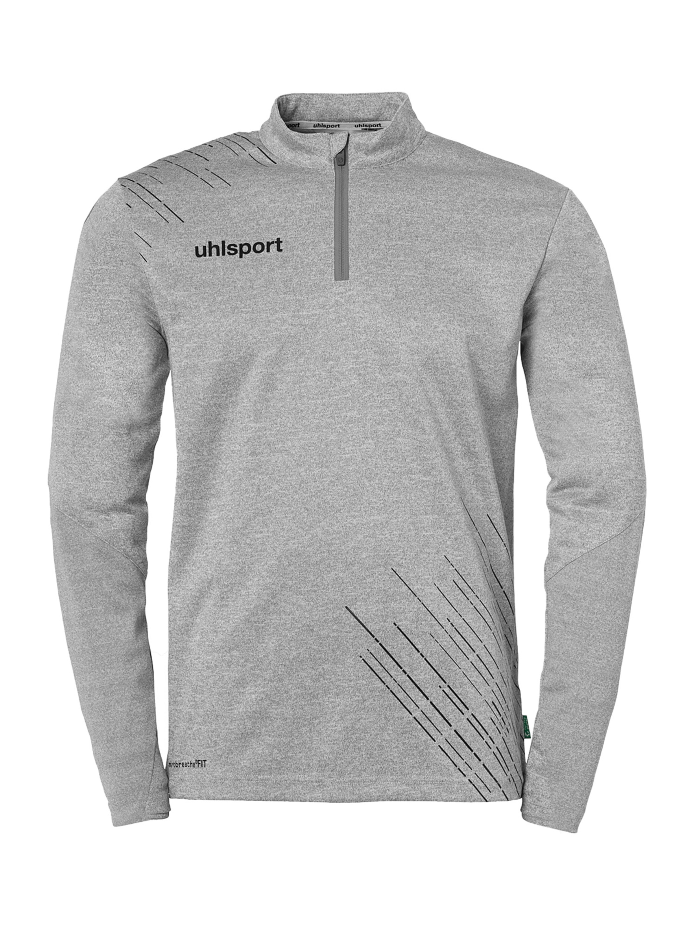 UHLSPORT Funktionsshirt in Grau: Vorderseite