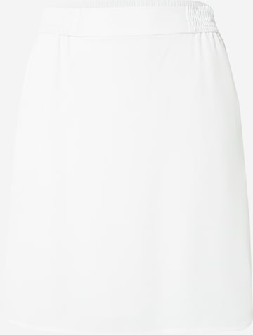 Calvin Klein تنورة بلون بيج: الأمام