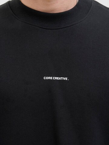 Sweat-shirt 'JCOINFINITY' JACK & JONES en noir