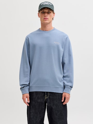 Sweat-shirt 'JJEARCHIVE' JACK & JONES en bleu : devant