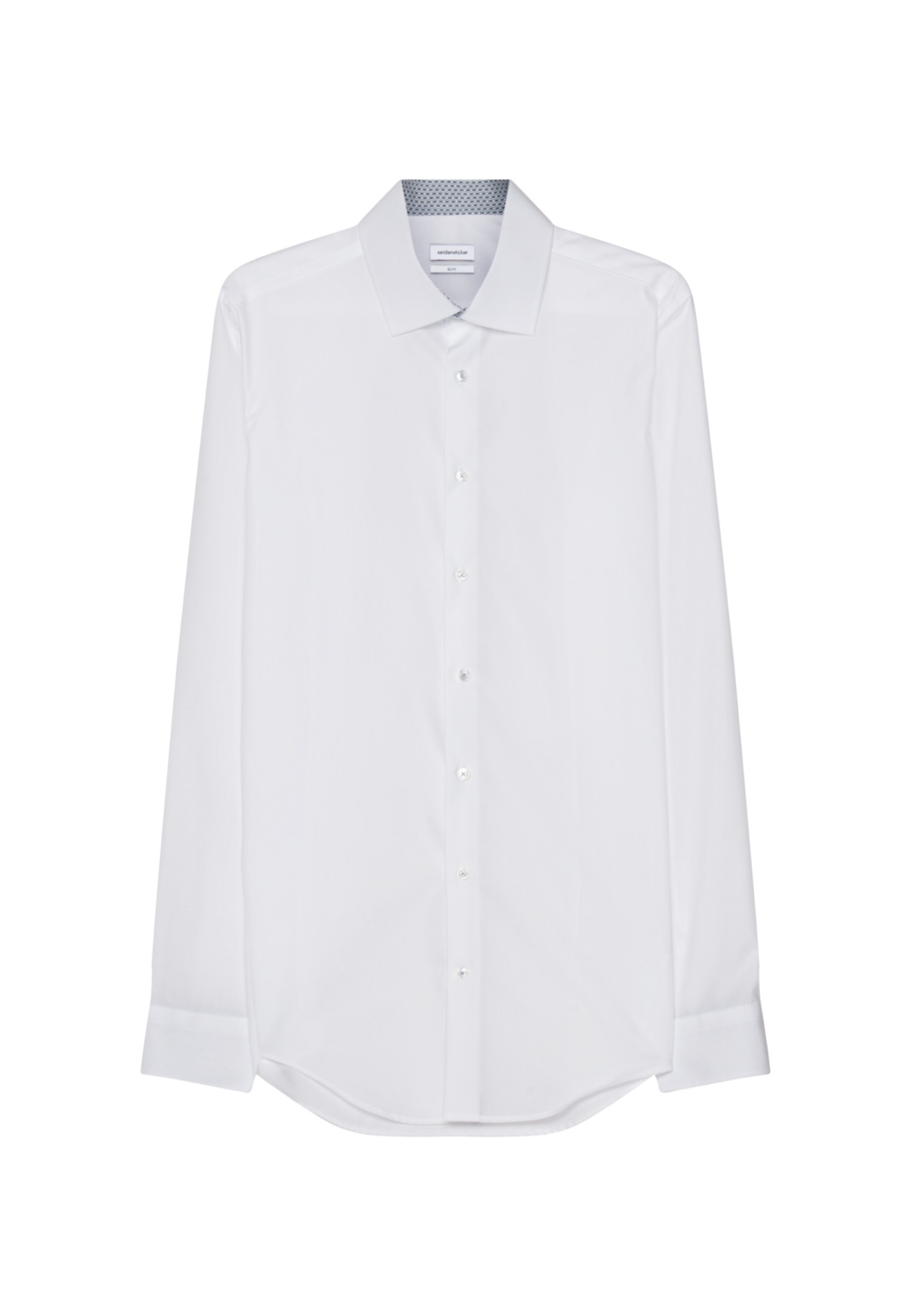 SEIDENSTICKER Slim Fit Businesshemd in Weiß: Vorderseite