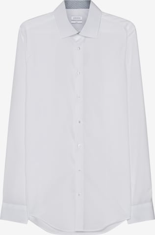 Coupe slim Chemise business SEIDENSTICKER en blanc : devant