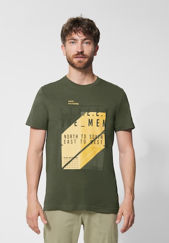 Street One MEN Shirt in Green: front