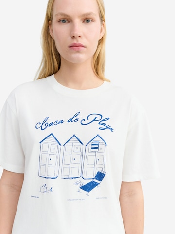 Thinking MU Shirt 'Lucia' in Weiß