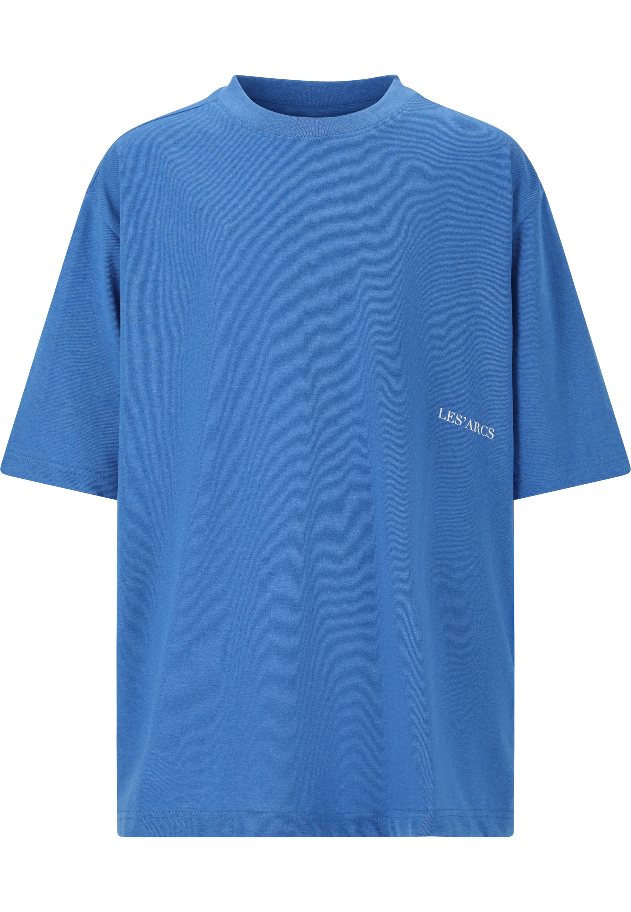 Les'Arcs T-Shirt 'Ziv' in Blau: Vorderseite