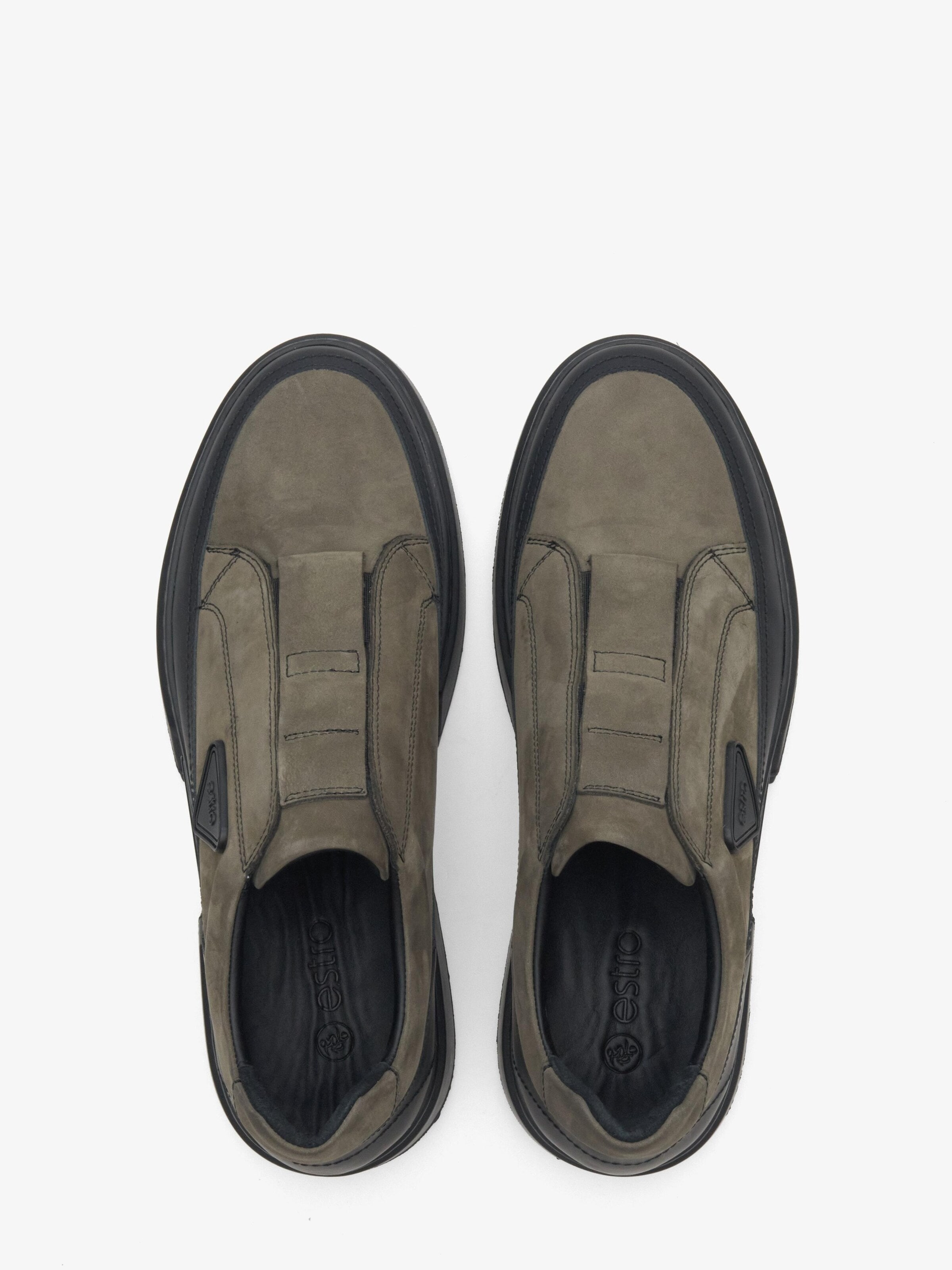 Estro Sneakersy niskie '4995' w kolorze zielony