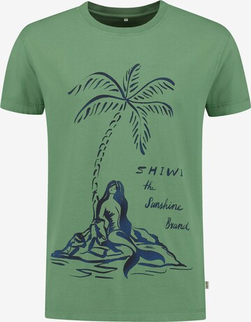 T-Shirt Shiwi en vert : devant