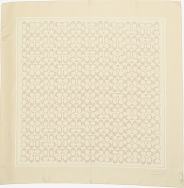 Foulard di COACH in beige: frontale