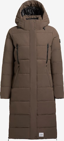 Manteau d’hiver ' DANI2 ' khujo en marron : devant