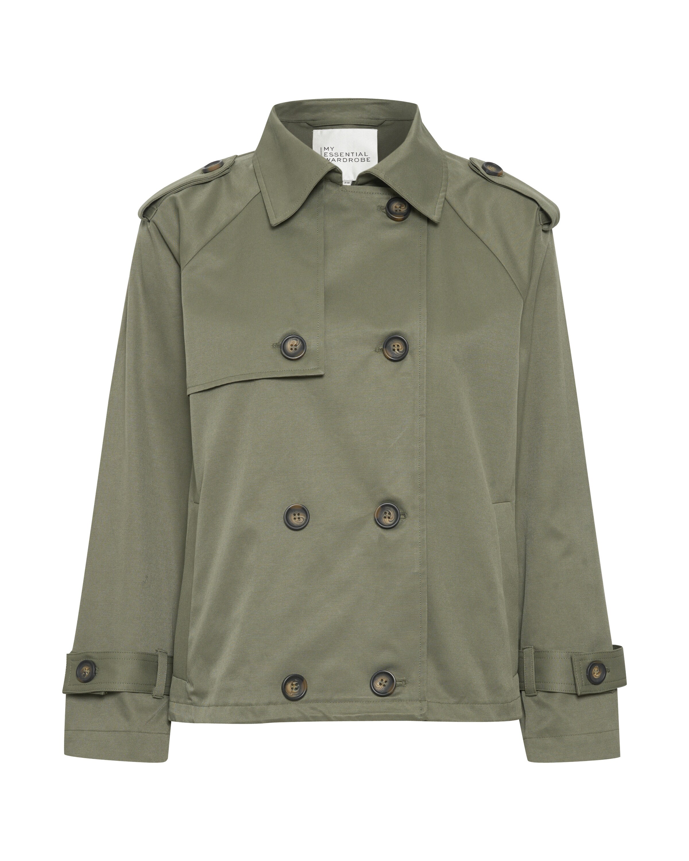 My Essential Wardrobe Jacke 'Mira' in Grün: Vorderseite