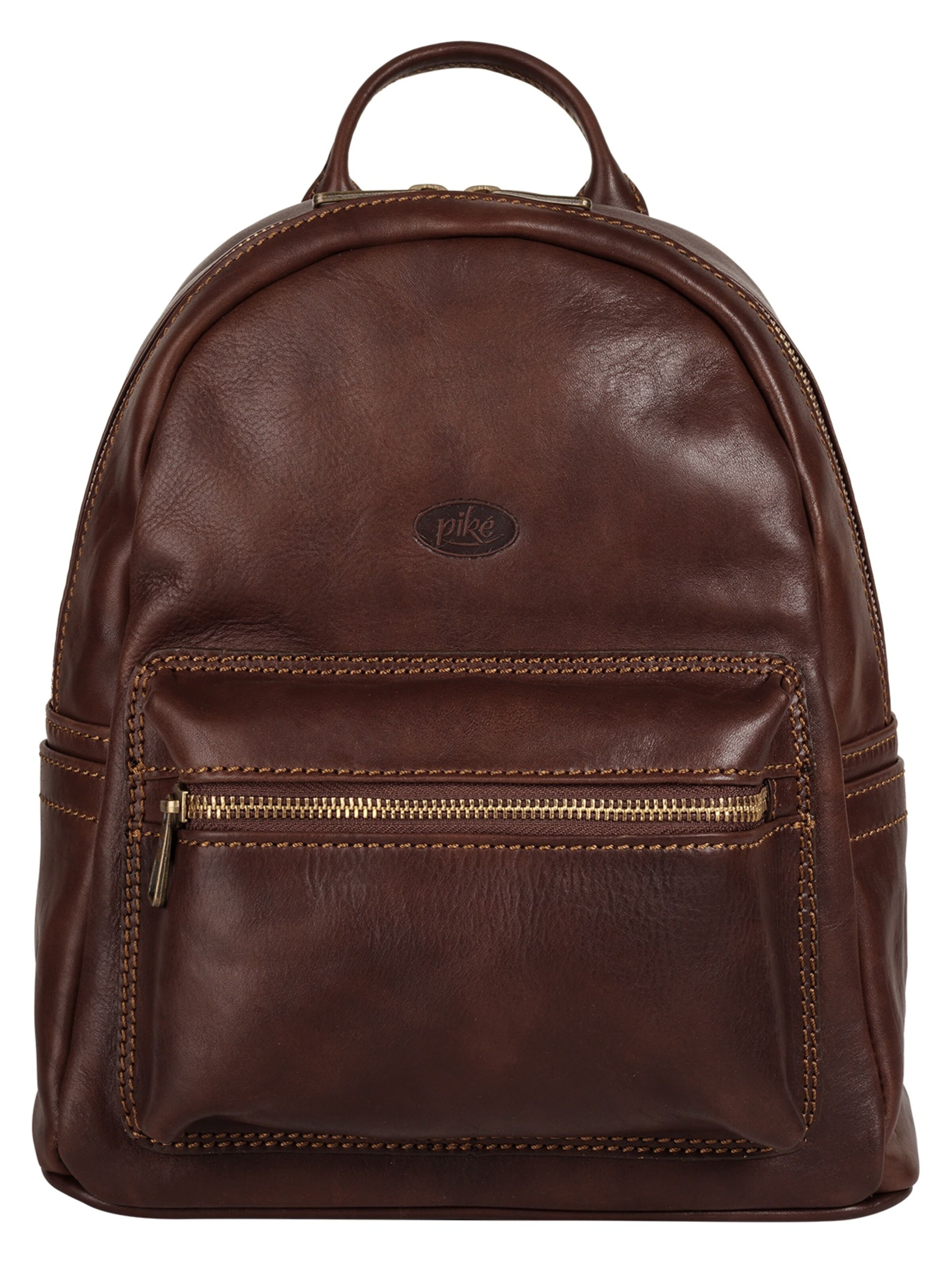 piké - Mochila en marrón: frente