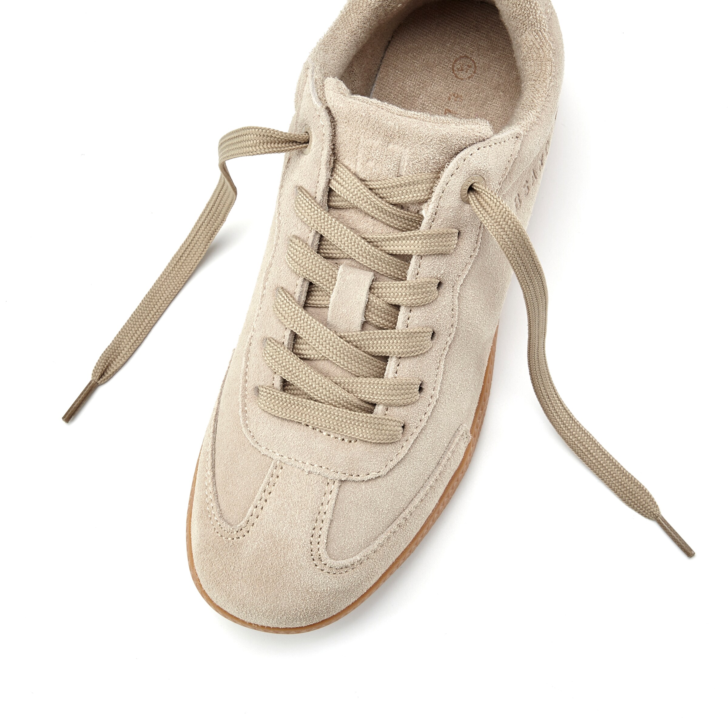 Baskets basses Elbsand en beige