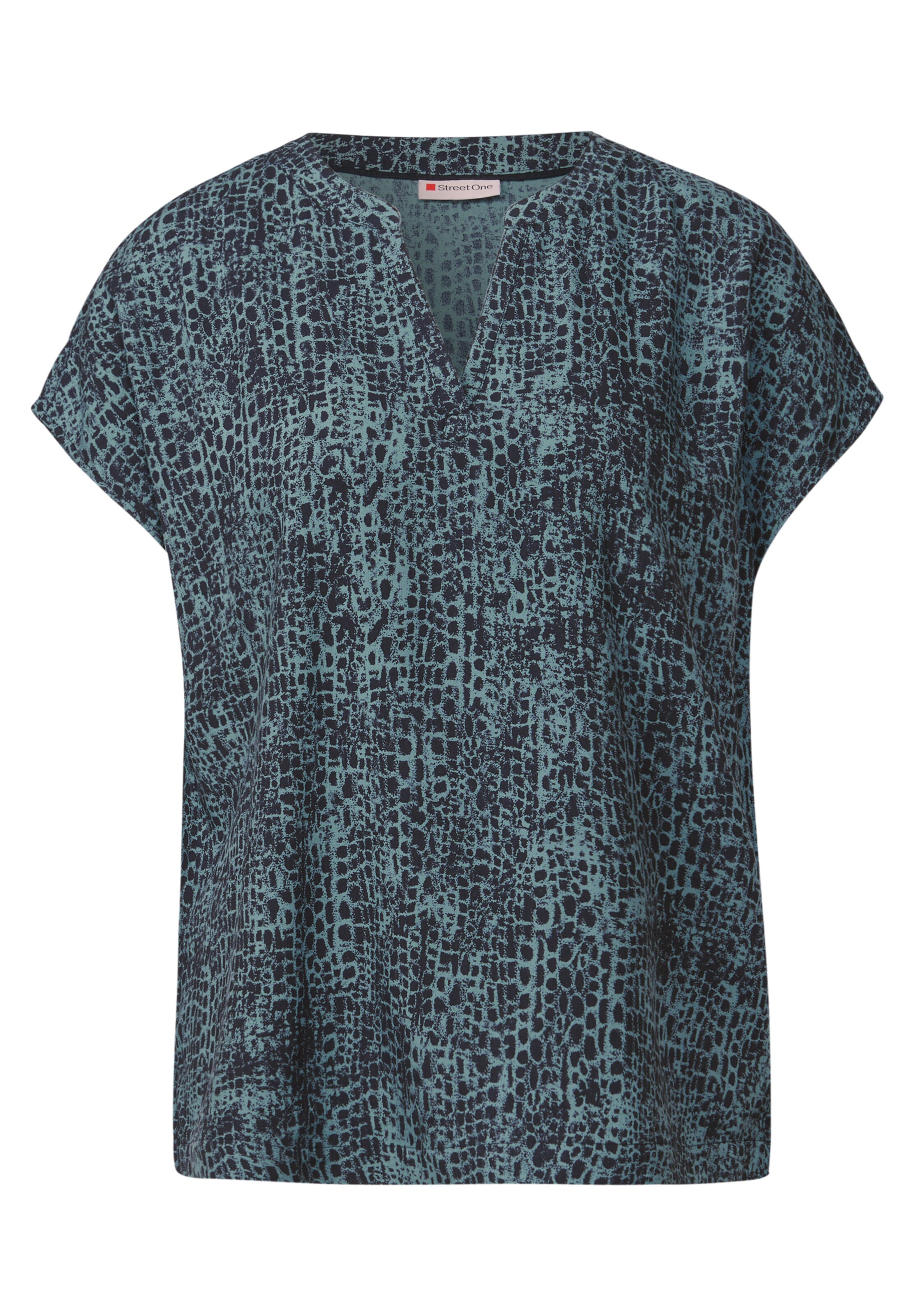 STREET ONE Blouse in Blue: front