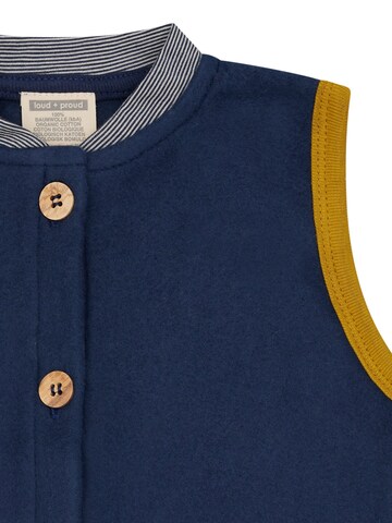 loud + proud Fleece Jacket in Blue