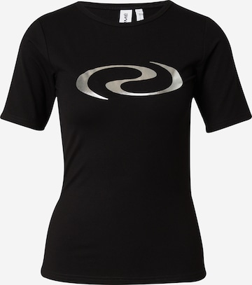 juoda Résumé Marškinėliai 'Ava': priekis