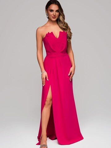Ombre Evening dress in Pink