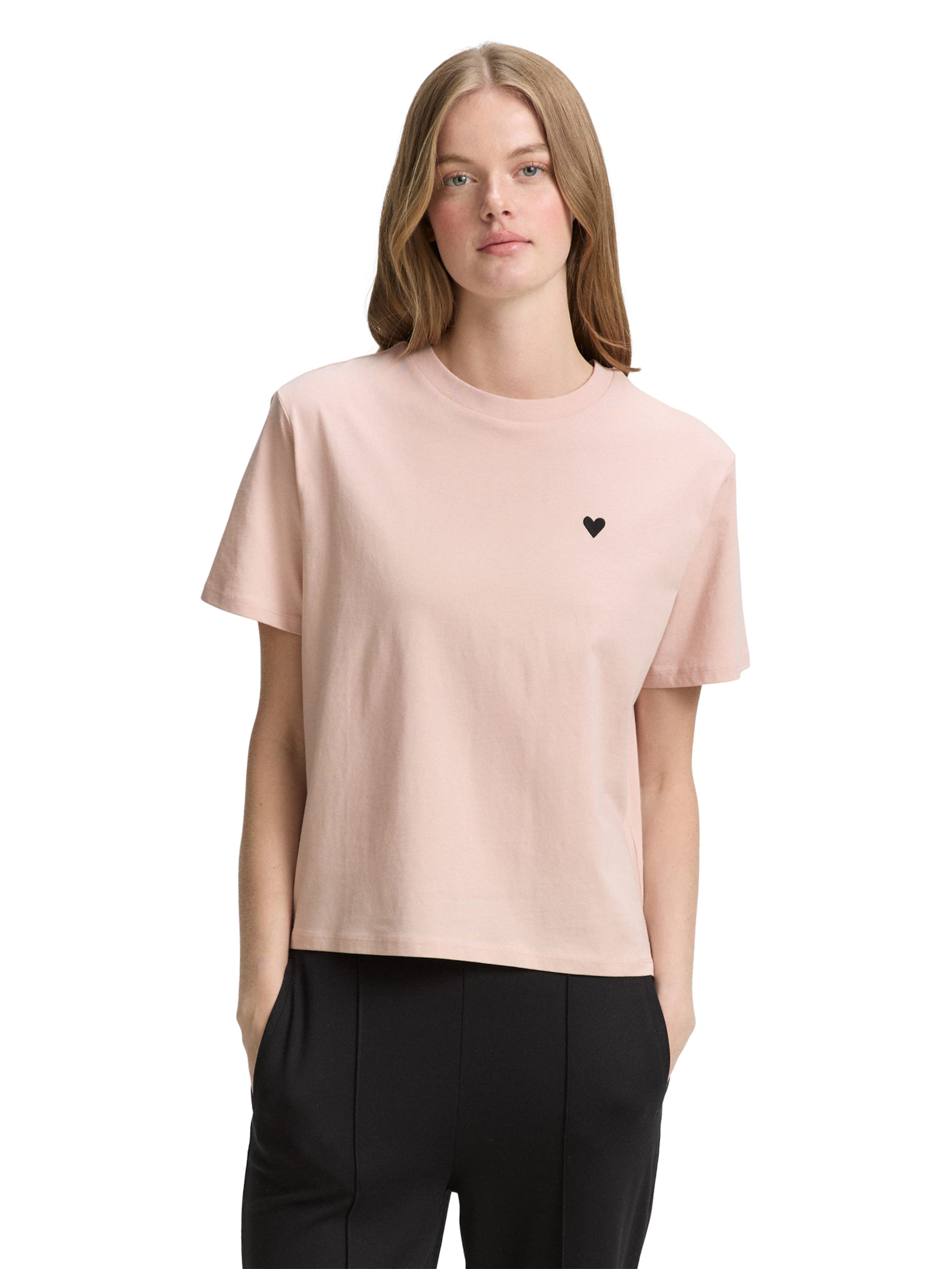 TOM TAILOR Majica | roza barva: sprednja stran