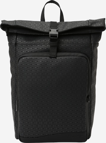 Calvin Klein Backpack in Black: front