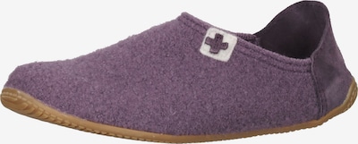 Living Kitzbühel Hausschuh in violettblau, Produktansicht