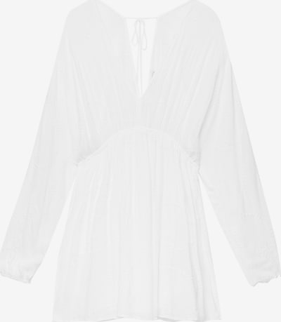 Pull&Bear Robe en blanc, Vue avec produit