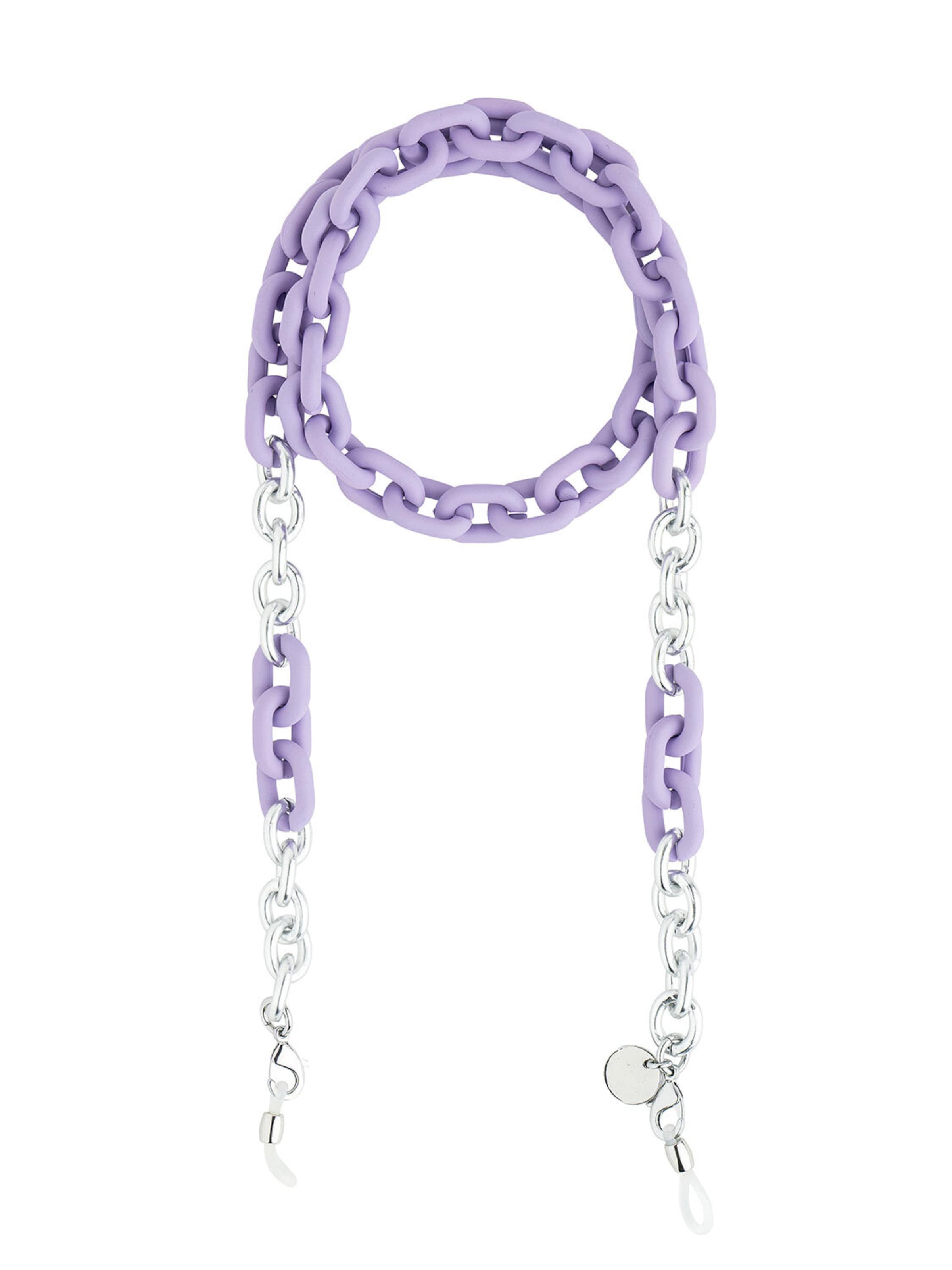 Cheeky Chain Munich Ketting 'Lio' in Lila: voorkant