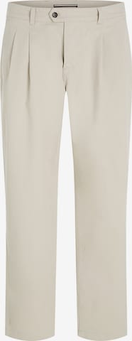 TOMMY HILFIGER Pleat-Front Pants in White: front