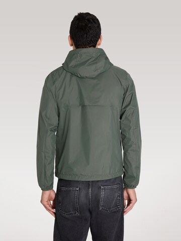 Giacca funzionale di K-Way in verde