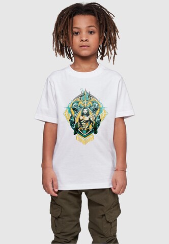 T-Shirt 'Aquaman - The Trench' ABSOLUTE CULT en blanc : devant